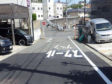 神奈川県内路面標示実績