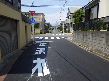 神奈川県内路面標示実績