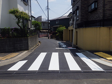 神奈川県内路面標示実績